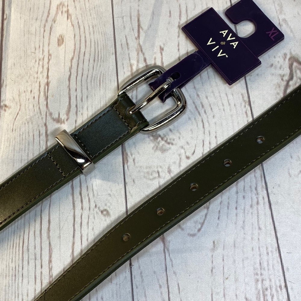 Mens’ Olive Drab Belt - Picture 2 of 2